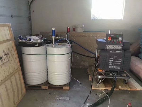 聚脲噴涂機(jī)JNJX-H5600(液壓)(圖3) 應(yīng)用于全水聚氨酯噴涂發(fā)泡