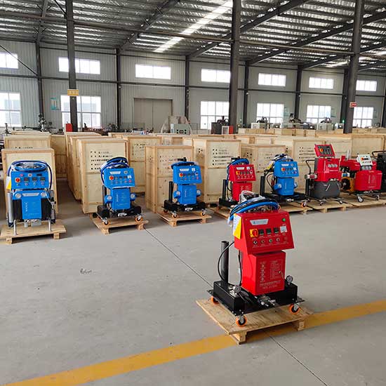 聚氨酯噴涂機(jī)壓力是多少(圖1) JNJX-III(E)型聚氨酯噴涂機(jī)