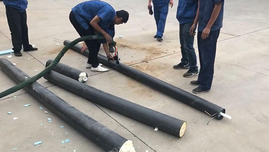 不銹鋼管中管聚氨酯填充(圖2) 不銹鋼管中管聚氨酯填充