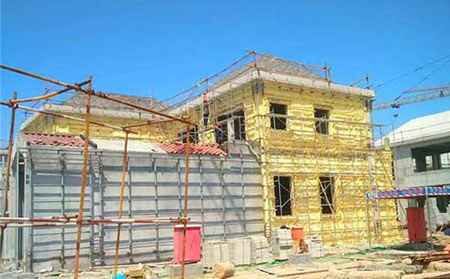 硬質發(fā)泡聚氨酯噴涂機(圖2) 保溫施工案例